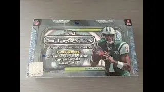 2013 Topps STRATA Football Hobby Box ***3 Hits/1 PC Auto***