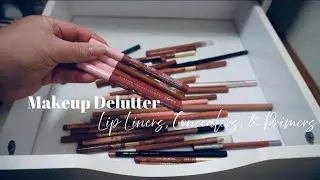 Last declutter video... | Foundations, Primers, Lip Liners Declutter 2026...