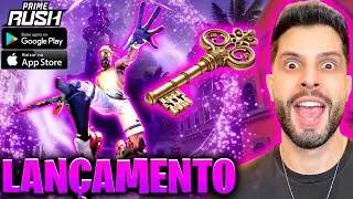 PRIME RUSH CHEGOU! LAN&Ccedil;AMENTO DO JOGO DO PLAYHARD, CHAVES BETA NO V&Iacute;DEO