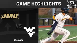 James Madison vs. West Virginia (3.18.25) Highlights | 2025 Big 12 Baseball