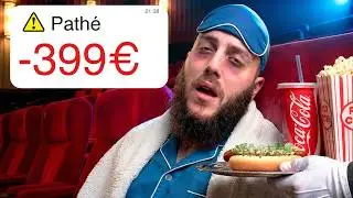 Je Mange UNIQUEMENT Au CINÉMA Pendant 50 Heures ! (je suis ruiné)