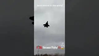 F-35 Lightning low pass #fighterjets #clips #aviation #airforce #raf #airshow #shorts