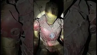Abandoned Iron Man Suit in Complete Darkness... What Happened? 😱In The Dark Sets💔#ironman #shorts