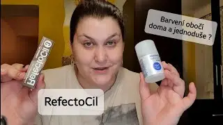 Barvení obočí levou zadní??? Refectocil je 💣