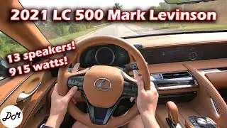 2021 Lexus LC 500 Convertible &ndash; Mark Levinson 13-speaker Sound-system Review