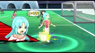 Girls Team VS Aliea Academy | Inazuma Eleven GO Strikers 2013【イナズマイレブンGOストライカーズ 2013】
