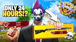 Pushing Top 1 In Shotgun M590 | How to push Weapon glory in br rank 😱 - m590 weapon glory push
