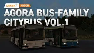 OMSI2 - Agora Busfamilie Stadtbus Vol.1 Trailer English