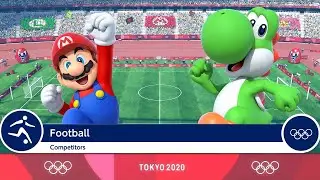 Mario & Sonic at the Tokyo 2020 Olympic Games - Mario/Donkey Kong Vs. Yoshi/Luigi