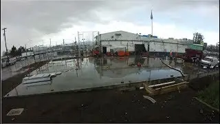 Building the new Guaranty GM Certified Auto Service building - in Time Lapse