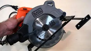 Black & Decker CS1250L-QS 1250W Circular Saw Unboxing Video ASMR
