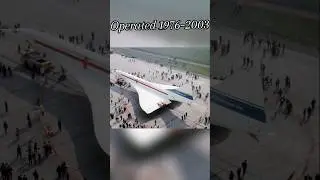 Concorde ✨Where Speed Meets the Sky&rsquo;s Elegance #aviation #shorts #boeing747 #tinyplane #ttail #qots