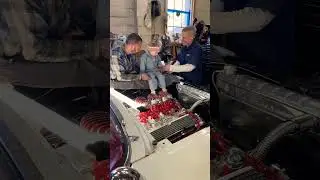 #classiccarrescue #teachthemyoung #carrestorationproject #gearheads #mechanic #classic #garage