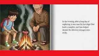 🌲 Sam&rsquo;s Summer Mountain Adventure | Fun Story for Kids 🌞⛰️