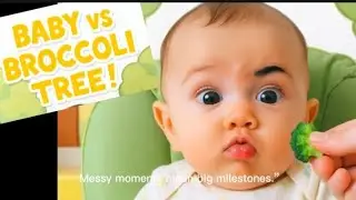 &ldquo;Baby vs Broccoli Tree 🥦 | Funny Baby Reaction to First Broccoli Taste!&rdquo;