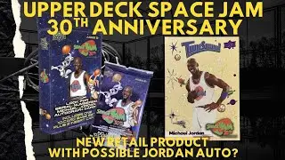 Юбилейные коллекционные карточки Upper Deck Space Jam, посвященные 30-летию фильма &mdash; забавная кол...