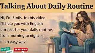 Talk About Daily Routine in English || INSIGHT AUDIO ||