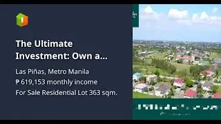The Ultimate Investment: Own a Prime Residential Lot for Sale with the Best Cash Discount Versailles