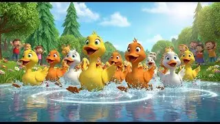 Splish Splash Duck Parade | Fun Water Song for Kids