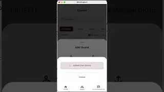 How to Upload Guest Excel Sheet in Weddingkart App