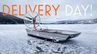 Delivery day - Delivering the worlds first ELECTRIC AIRBOAT