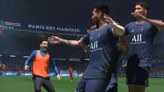Messi last minute goal | FIFA 22 PS5