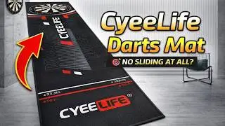 🎯 NON‑SLIP CLAIM PUT TO THE TEST | CyeeLife Darts Mat