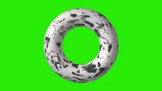 3D Object Elements - Circle 7 | Free Hd Green Screen