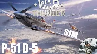 WarThunder: P-51 SIM - Pretty Lucky