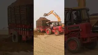30 ton#trolly #loading 585MONSTAR #trending #sound #mahindra #power #full