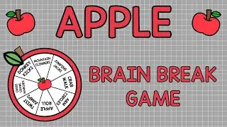 Apple Movement Breaks (Gross Motor Brain Breaks for Fall)