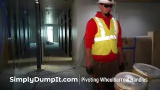 Commercial Construction Tools SimplyDumpIt.com #ergonomic, #workeasy, #wheelbarrow, #construction,