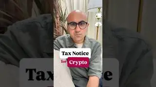 Tax Notice for Crypto | Business | Sarthak Ahuja
