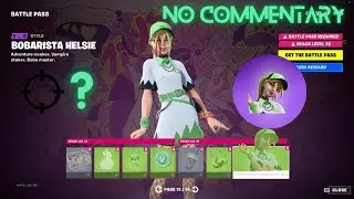 Fortnite Bobarista Helsie Skin Gameplay - No Commentary