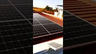 #@buong#bahay#nkasolar drive LAHAT.. Ng gamit#6kilo Watt#solar hybrid inverter setup##@@