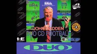 John Madden Duo CD Football - Menu (Turbografx CD)