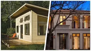 75 Mid-sized Beige Exterior Home Design Ideas You'll Love 🔴
