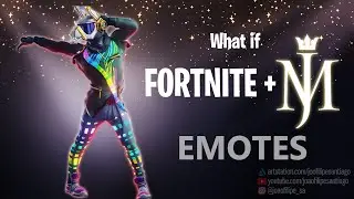 What If Fortnite + MJ - Emotes #WhatIfFortniteAndMJ