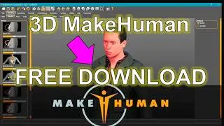 MakeHuman 3D Software Free Download #makehuman #charactercreation #3dmodeling #freesoftware