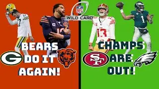 ROUND ONE DONE! Wild Card Review: No Huddle Episode 38