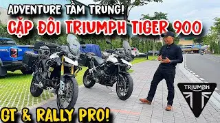 CẶP Đ&Ocirc;I TRIUMPH TIGER 900 GT & RALLY PRO - ADVENTURE TẦM TRUNG CHUẨN CHẤT KENG DỄ TRẢI NGHIỆM 😎😍