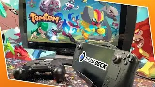 Temtem | Steam Deck Direct Capture Gameplay | Steam OS | 720p 60FPS