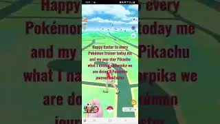today it's a Pok&eacute;mon journey on Easter Day with sailorpika  #annmariehedgehog #shorts #pokemongo