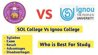 Ignou Vs Sol | Mister Ignou #ignou  #admission