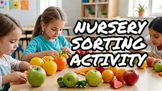 Want to Make Nursery Learning FUN? Try Fruits and Vegetables Sorting #shorts