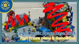 LEGO Classic Space Base 2025 | Part 1: New Plans + Lighting Kits