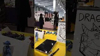 Tucson comic con setup