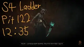 Diablo 4 Season 4 Golem Necro Clear Tier 122 Pit (No Holybolts Elixir)