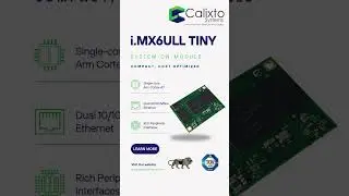 i.MX6ULL TINY SOM #systemonmodule #techinnovation #madeinindia @NXPDeveloperZone @ArrowFiveYearsOut