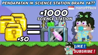 Profit 1k Science Station !  50 WorldLock per day !?